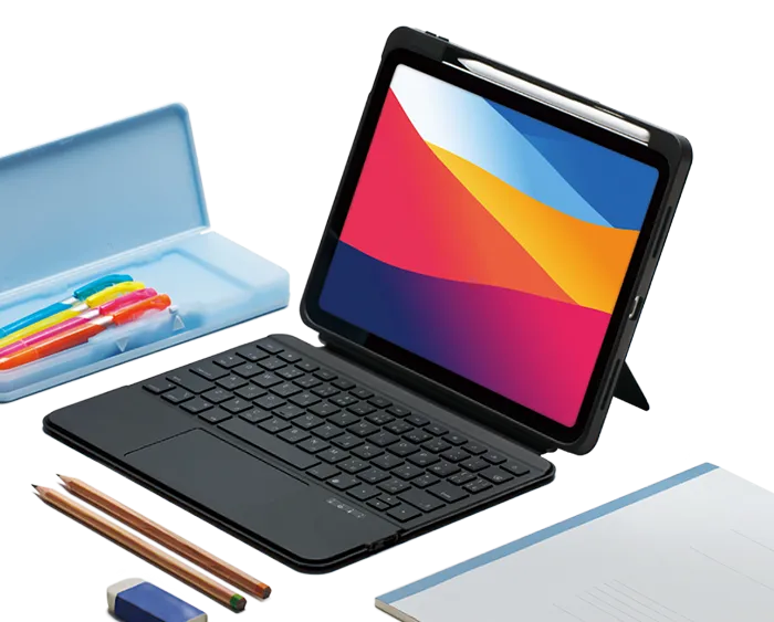 新品【Digiwell】iPad キーボード付ケース SCHOOL FIT 学習用キーボード付きiPadケース 「SCHOOL FIT」が 新ブランド